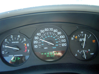 dashboard of a car