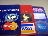 3 credit cards